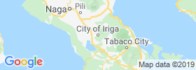 Iriga City map
